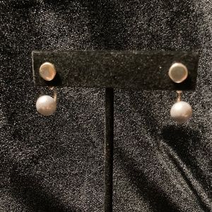Silver earrings - 2 different pairs